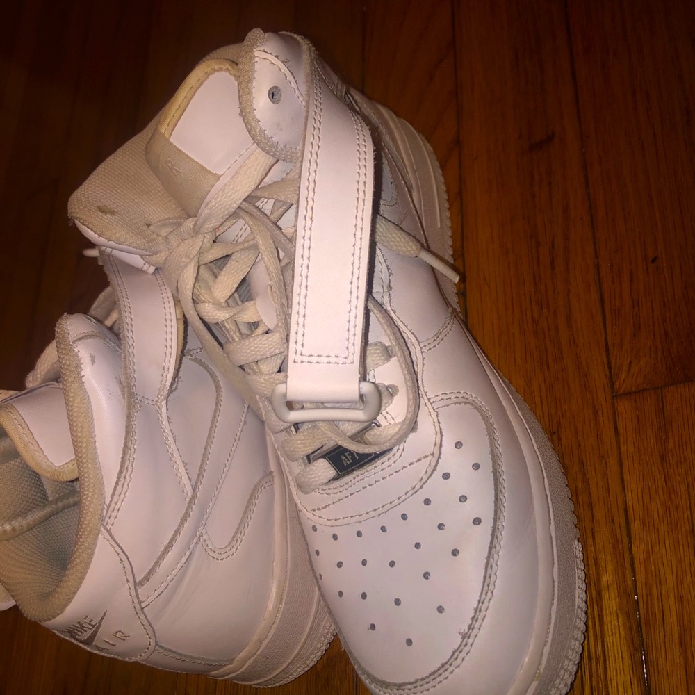 White Air Force 1s